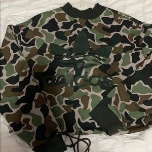 ADIDAS CROPPED SWEATSHIRT